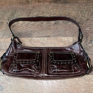 Brown 💯 leather purse